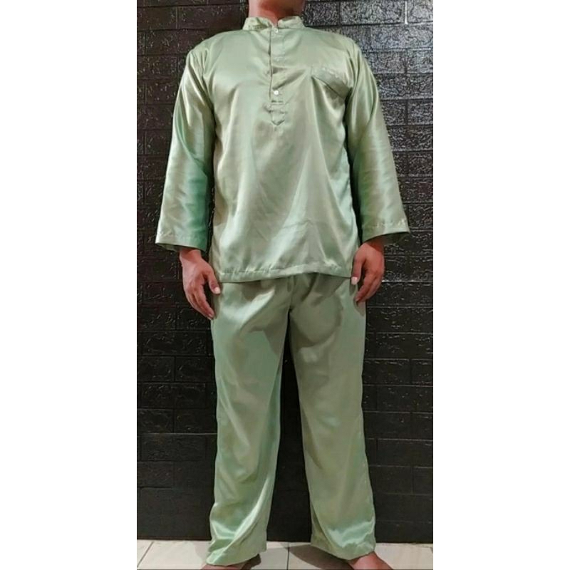 SETELAN BAJU KURUNG MELAYU PRIA /SETELAN TELUK BELANGA