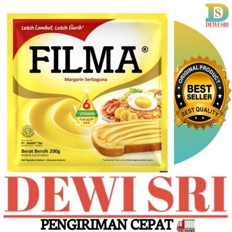 

Margarin Serbaguna FILMA Kemasan 200gr.