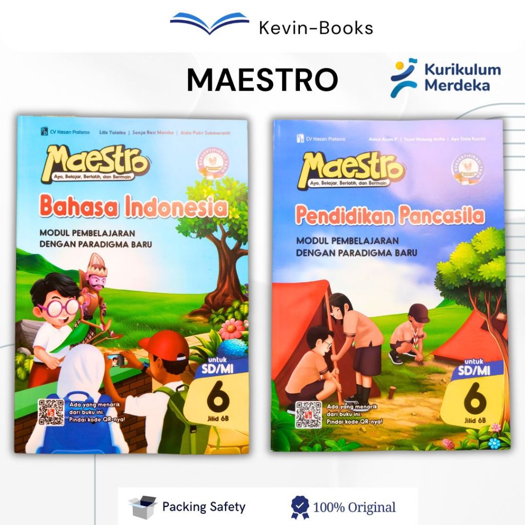 LKS MAESTRO KELAS 6 SD SEMESTER 2 TA 2024/2025 KURIKULUM MERDEKA