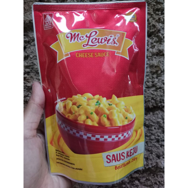 

Mc Lewis Cheese Sauce Kemasan 250 Gram