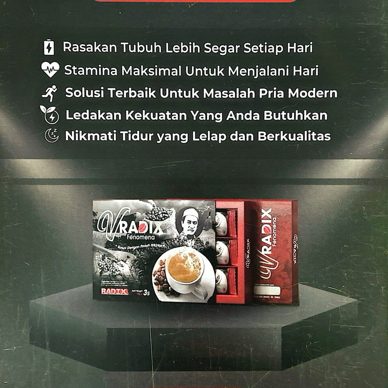 

V-radix Penomena Kopi Kesehatan Stamina Original