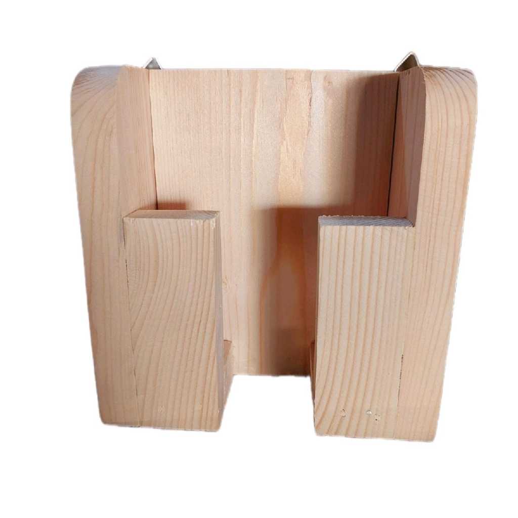 Tempat Cas Hp Kayu Tempel Dinding Rak