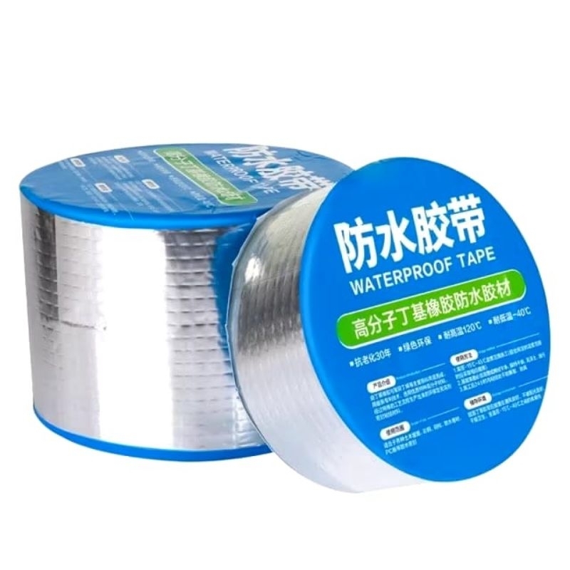 

LAKBAN ALUMINIUM FOIL WATERPROOF ANTI BOCOR TAPE ANTI PANAS SELOTIP SOLATIP