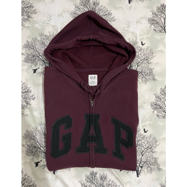 Sweater Hoodie Bordir GAP Original Untuk Pria Dan Wanita Bahan Tebal Terlaris
