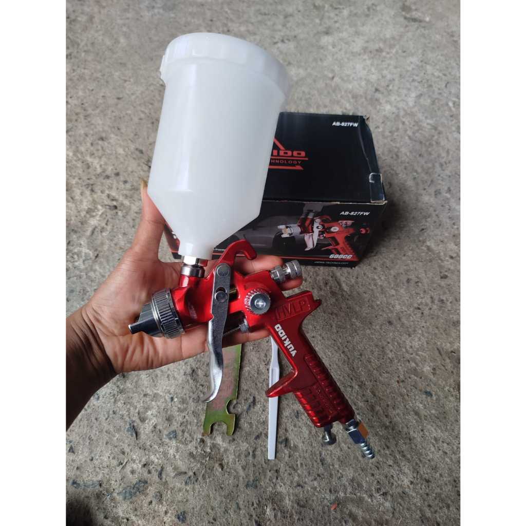 HVLP mini Nozzle 1.0 mm Original GNT Spray Gun Nozzle Airbrush 1.0mm 200cc / spray gun