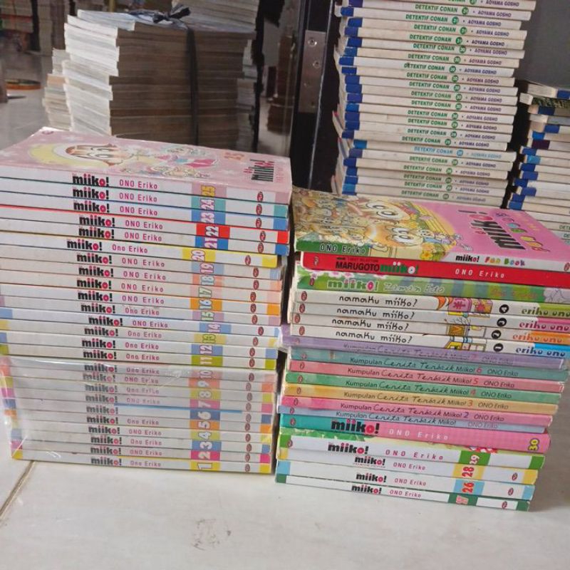 KOMIK MIIKO 1 SAMPAI 30. ORIGINAL BEKAS
