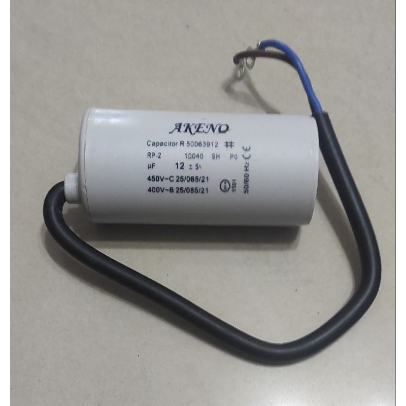 Kapasitor 12UF 450V AKENO Capacitor 12UF