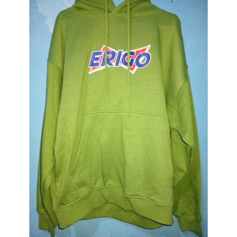 Erigo Hoodie Green Size L