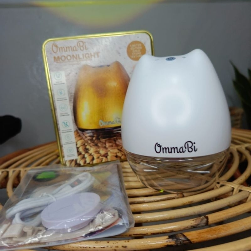 Ommabi Moonlight Putih like new Pompa ASI Handsfree paling sunyi