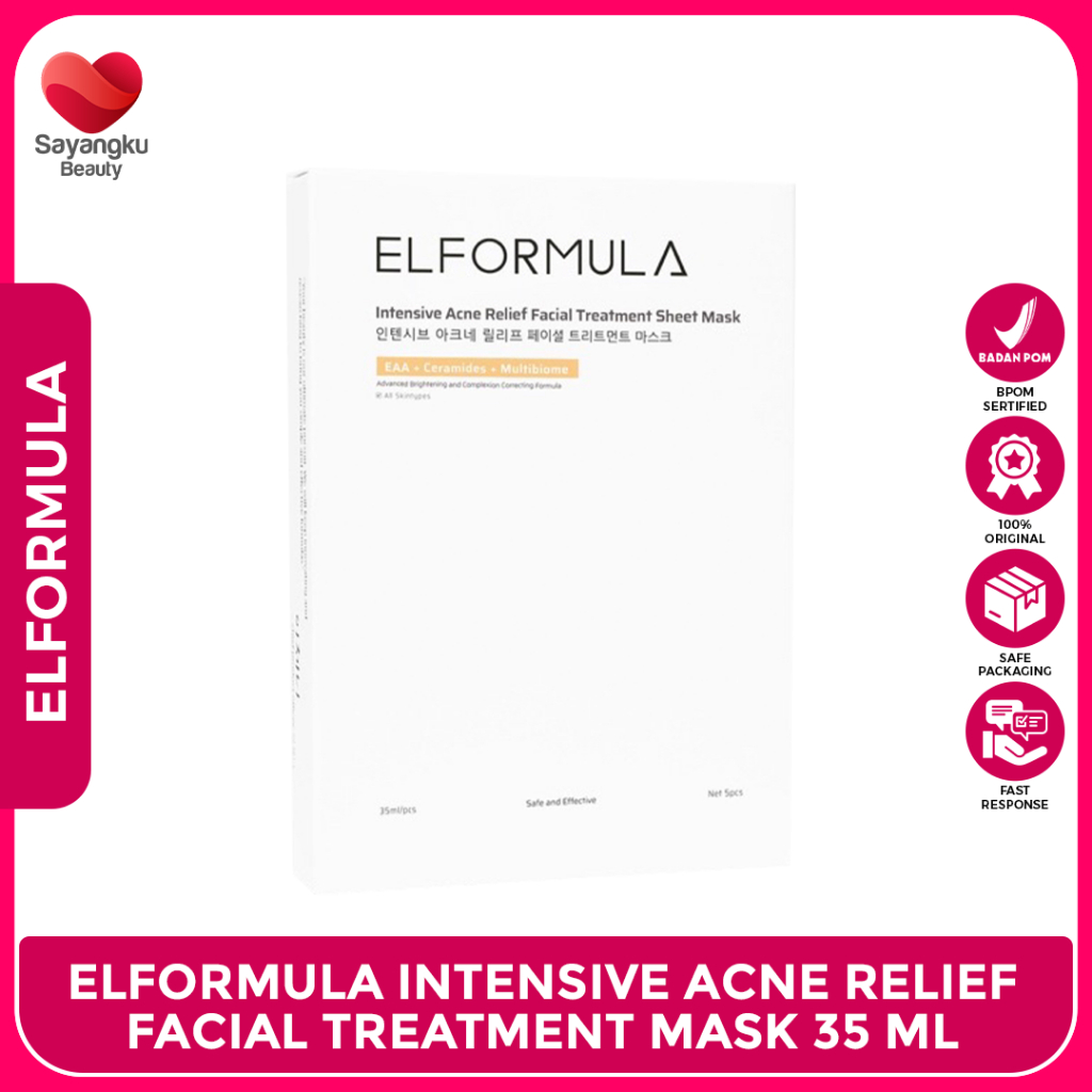 ELFORMULA Intensive Acne Relief Facial Treatment Mask 35ml