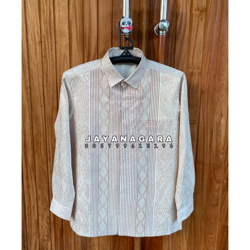 Kemeja Tenun Jayanagara Original Handmade 064