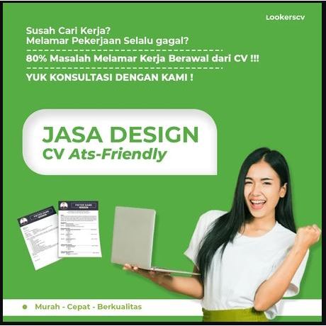 Jasa Design CV Aksis-Friendly | CV ATS | Curriculum Vitae | Surat Lamaran Pekerjaan | Portofolio | R