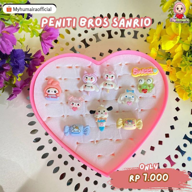 [TENGGARONG] PENITI/PIN/BROS SANRIO