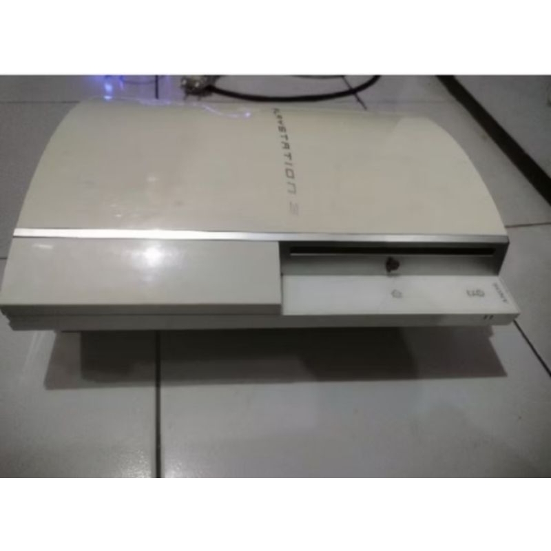ps3 fat seri cechl putih hardisk 500gb