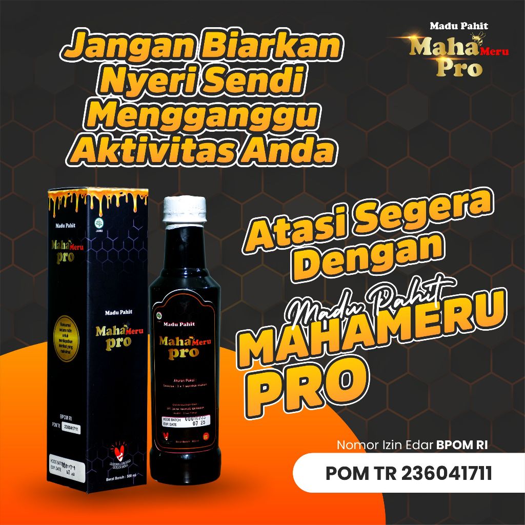 

Maknyuss1 Phn - Madu Mahameru Pro 500Ml Madu Pahit Propolis Bpom Untuk Asam Urat Kolesterol