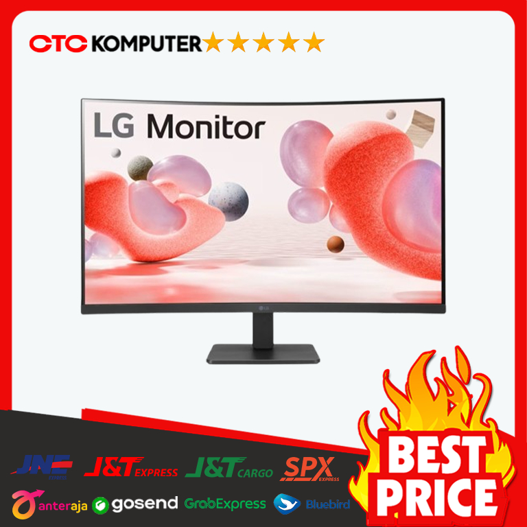 Monitor LG LED 32MR50C-B - Curved Full HD 100Hz 32" Inch