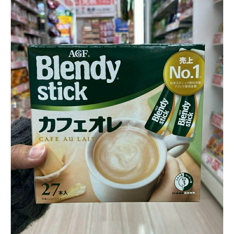 

Kopi Instant Blendy Cafe Au Lait, Made Japan, isi 27 Sachet