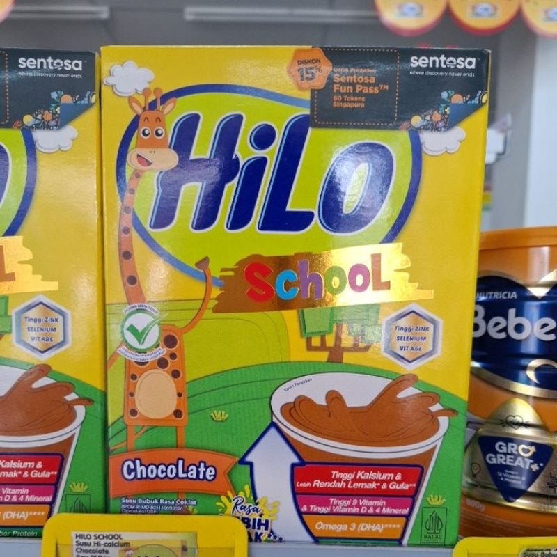 

HiLO School Susu Hi-Calcium Chocolate box 250gr