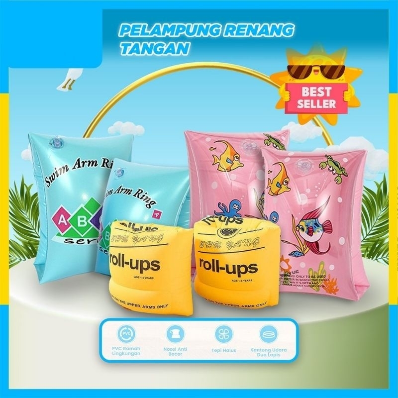 COD☑️PELAMPUNG LENGAN RENANG ANAK ABCD PELAMPUNG TANGAN ANAK