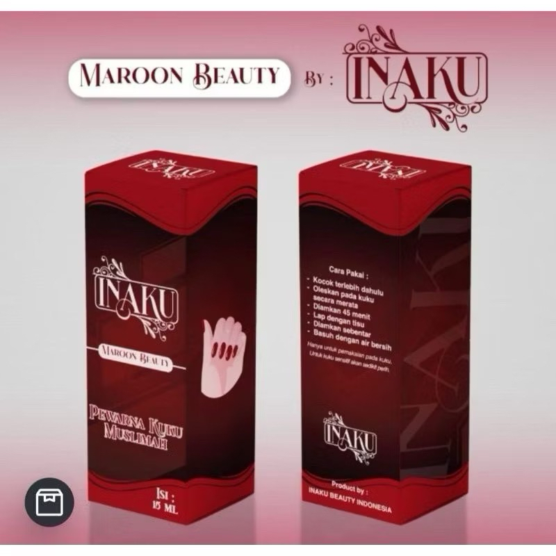 ‼️READY‼️INAKU MAROON INAI KUKU KUTEK KUKU INAKU ORIGINAL WARNA MERAH MARUN HITAM COKELAT HALAL SAH 