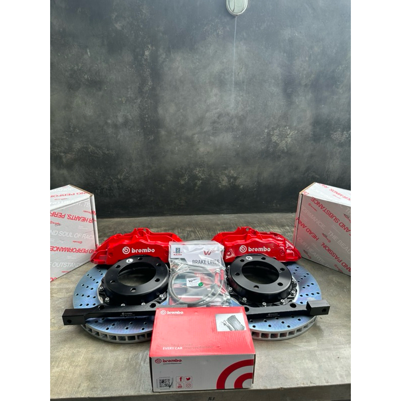 BBK Brembo 18Z 6 POT 355 Innova dan Fortuner