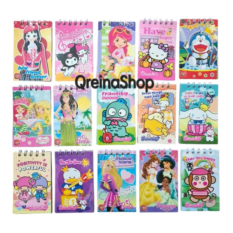 

Qreinashop NOTEBOOK MINI SPIRAL