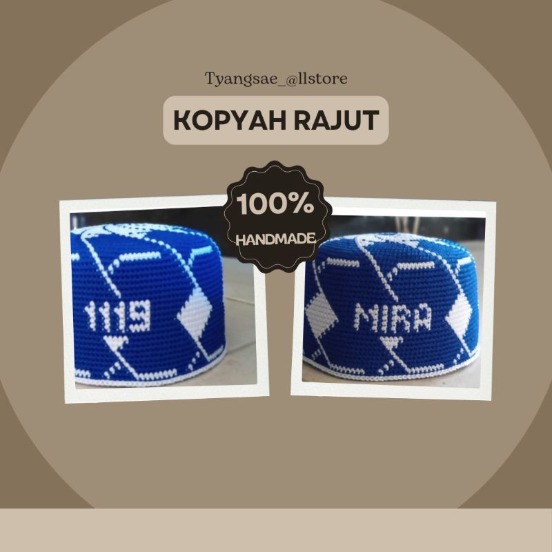 Kopyah Laki laki Kopyah Anak Laki laki Peci Laki-laki  Peci Motif  Peci Anak laki-laki Kopyah Rajut 