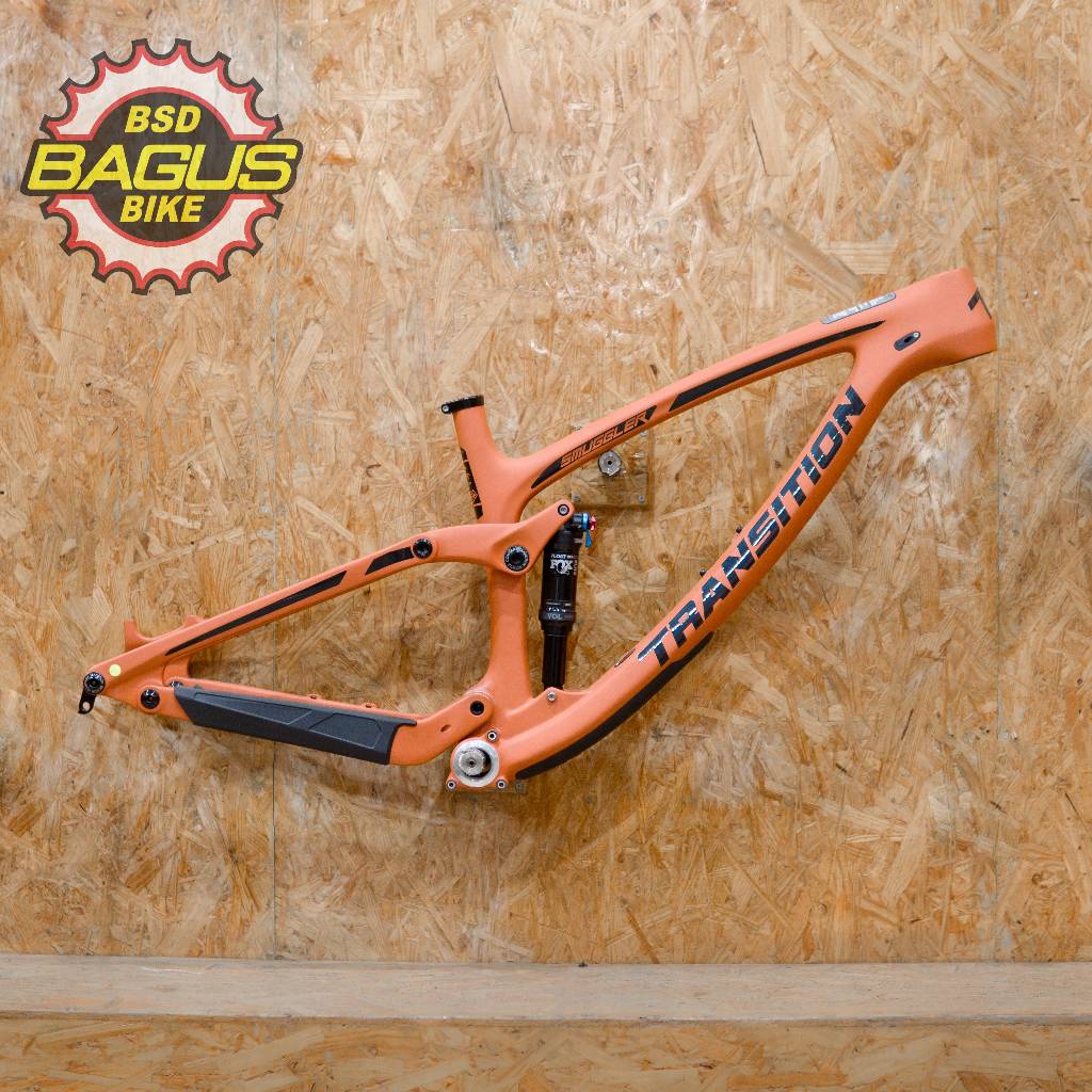 Transition Frame E Smuggler Carbon 29" Fox Float DPS Performance Elite 12x148mm Outlaw Orange,Medium