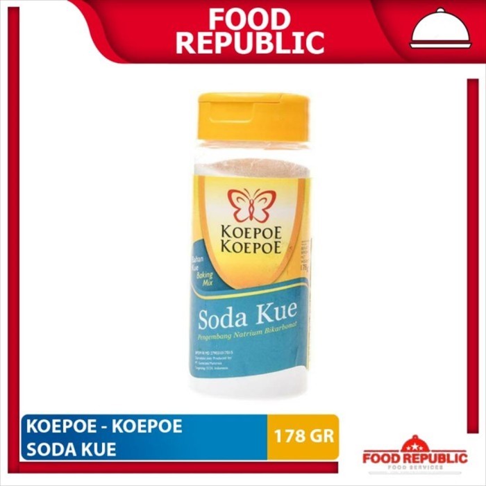 

Koepoe Koepoe Soda Kue 178Gr Baking Pengembang Natrium Bikarbona Halal