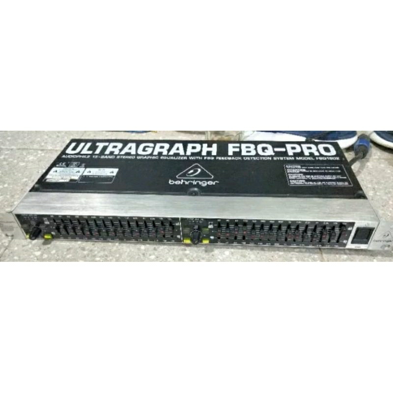Equalizer Behringer fbq 1502hd second/bekas (logo terbaru)