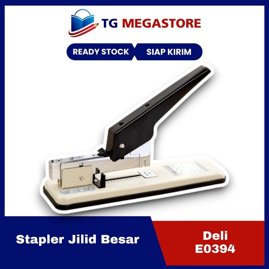 

Stapler Jilid Deli Heavy Duty Besar - E0394