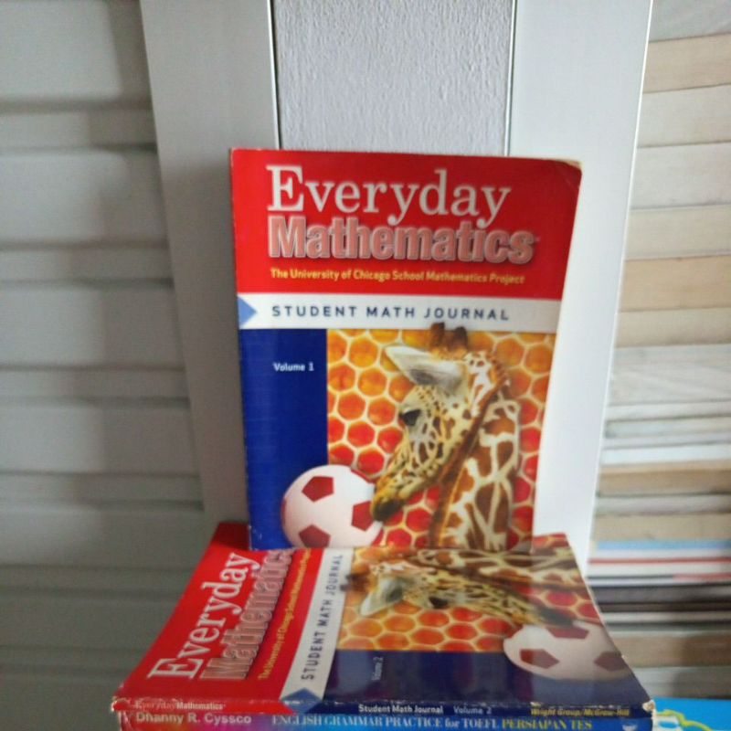

buku everyday Mathematics student jounal volume 1 wright group mc graw hill buku bekas original