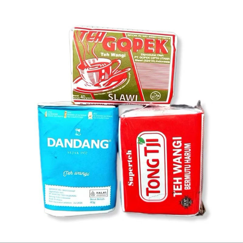 

racikan teh dandang ,tongjie,gopek