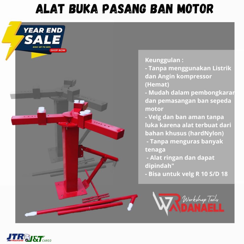 alat buka ban press ban motor tambal ban listrik alat tubles karet kompon