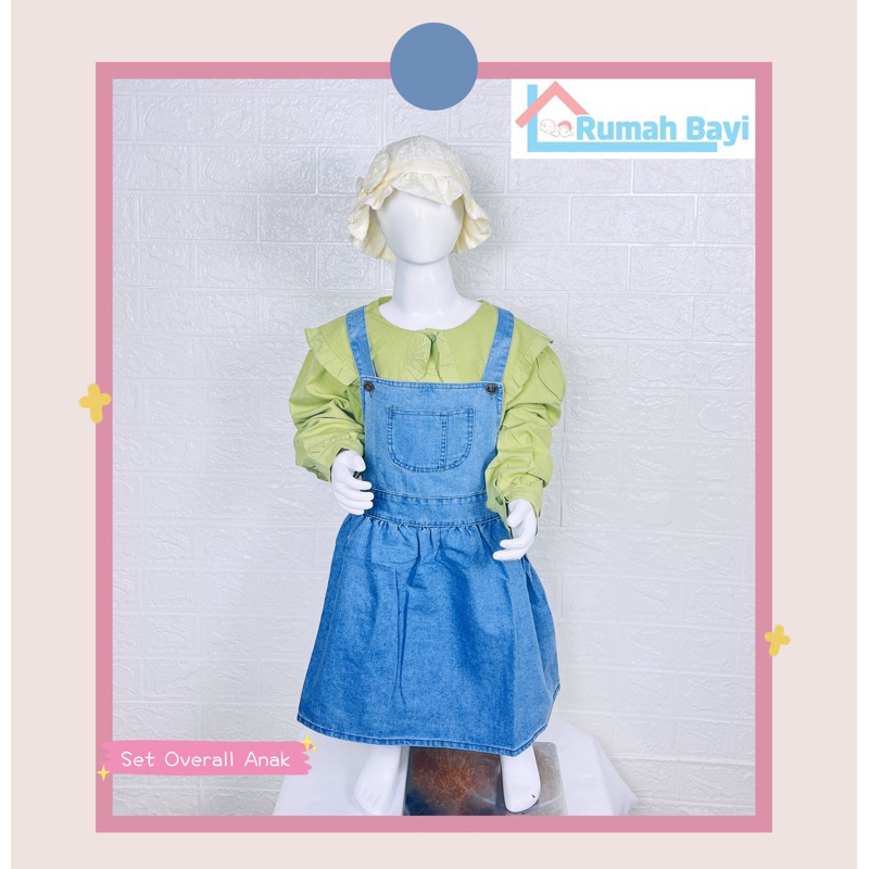 Dress Kodok Jeans Anak KMK21