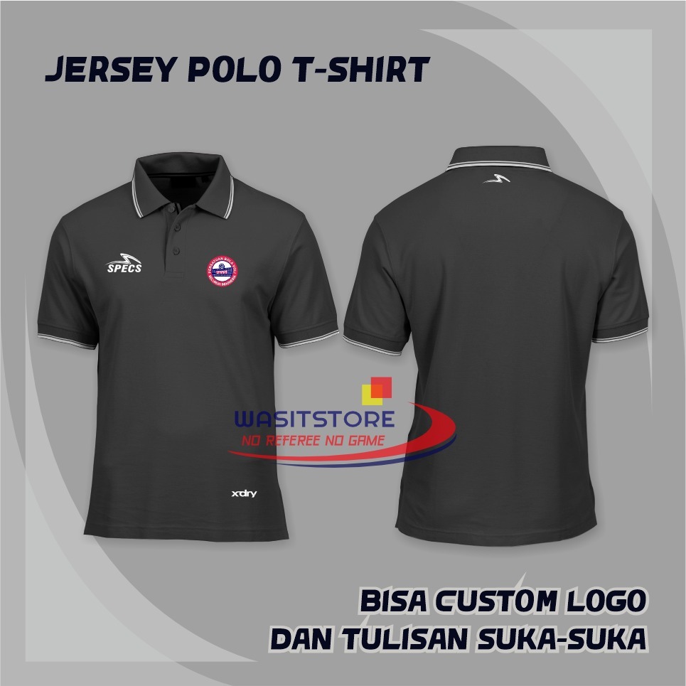 JERSEY KERAH POLO T-SHIRT CUSTOM / BAJU WANGKI PBVSI BIG SIZE (SPCS - PBVSI)