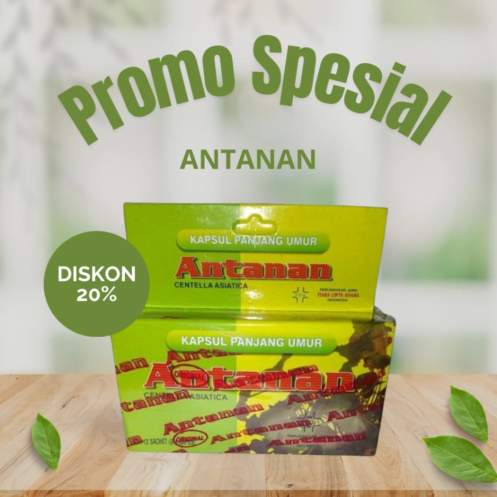 

Kapsul Antanan Panjang Umur 100%Original Herbal