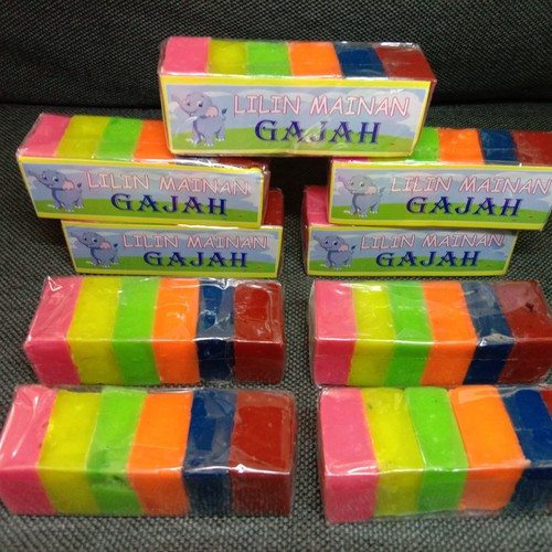 BOLA LILIN Mainan / Mainan Anak Plastisin Mainan Edukasi Anak (SNI) / MALEM MAINAN BENTUK