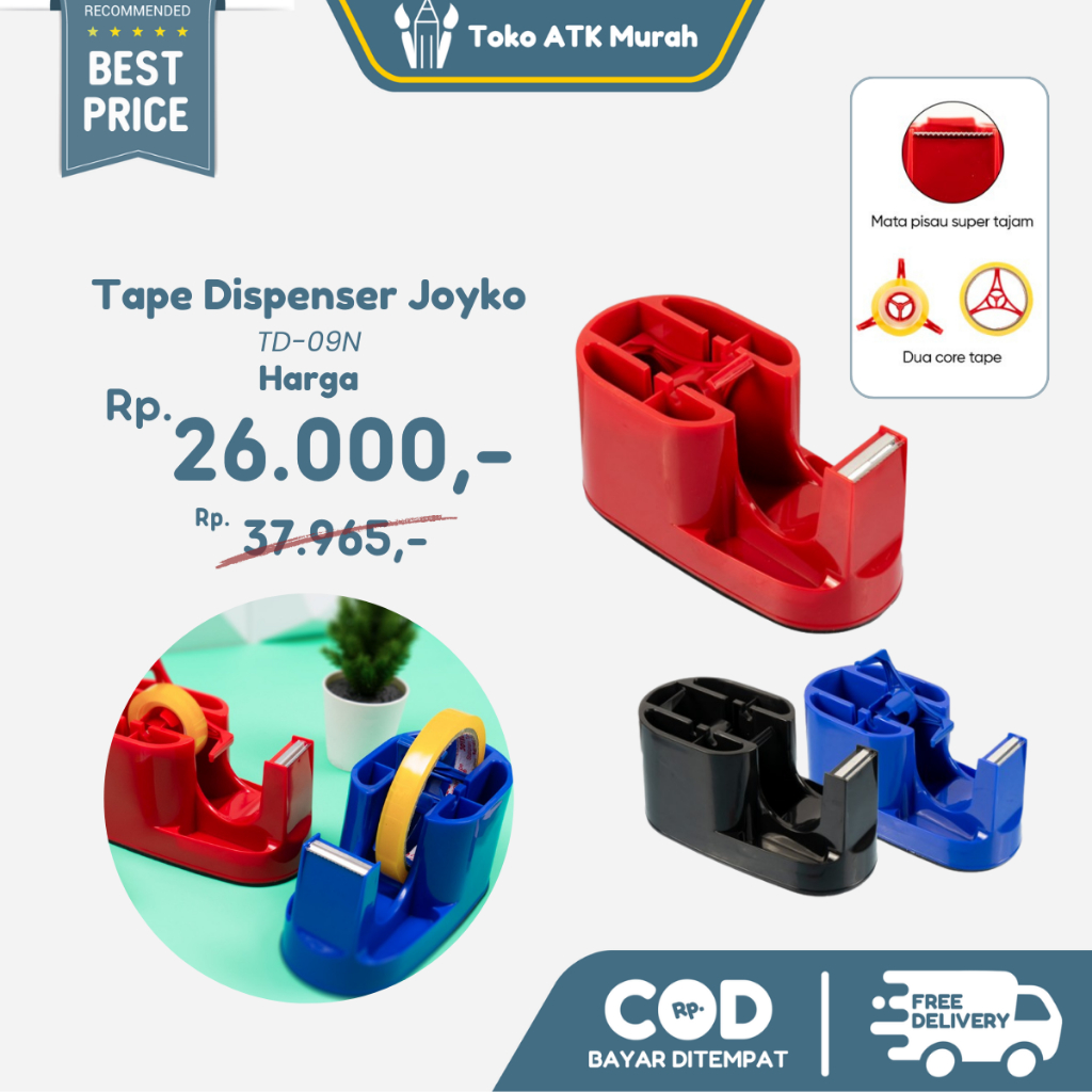 

Tape Cutter / Dispenser Joyko TD-09N