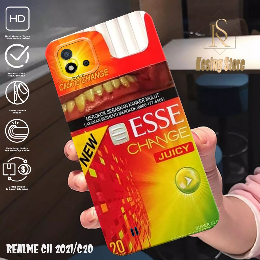 Case  REALME C11 2021 / C20 - Casing REALME C11 2021 / C20 ESS - Casing Hp  - Silokon Hp - Case Terb
