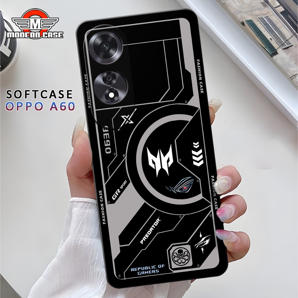 Softcase Silikon Untuk OPPO A60 New 2024 - Case Hp - Case Murah Berkualitas - Casing Hp Oppo - Softc
