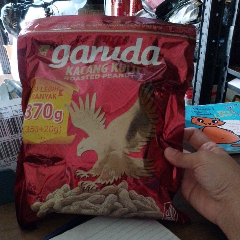 

Kacang Kulit Garuda Kacang Kulit 370gr