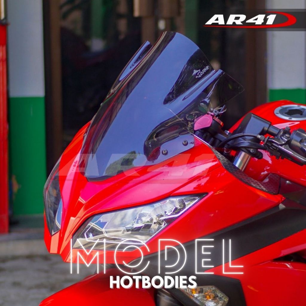 VISOR NINJA 250 FI OLD TAHUN 2013 SAMPAI 2016 HOTBODIES AR41