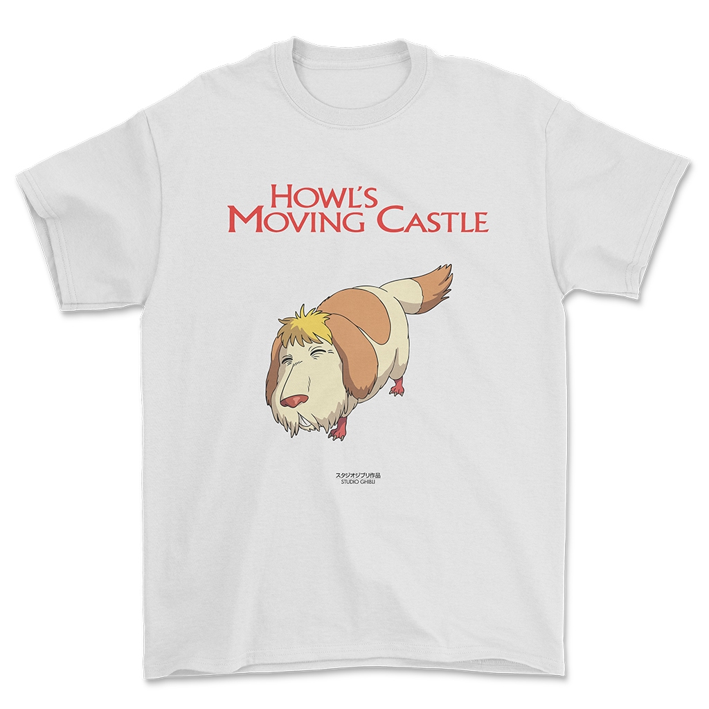 Howl's Moving Castle T Shirt / Kaos Anime - Heen Studio Ghibli #2