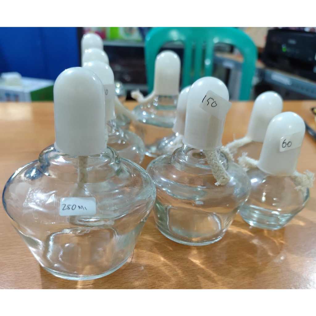 Pembakar Spirtus / Bunsen Pembakar Spiritus / Lampu Spirtus Bunsen Burner kaca