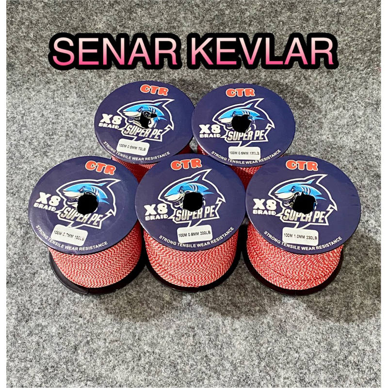 Senar Pancing Senar Kevlar eceran
