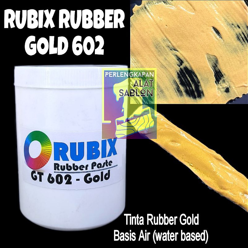RUBIX RUBBER GOLD 602 TINTA RUBBER GOLD BASIS AIR 1KG