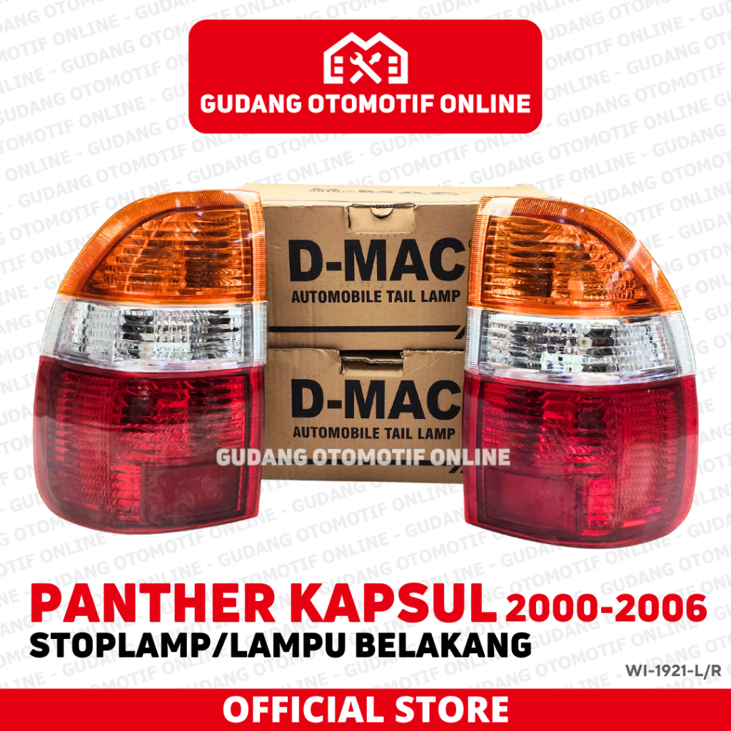 Stoplamp Kanan Kiri Lampu Belakang Isuzu Panther Kapsul 2000 2001 2002 2003 2004 2005 D-MAC DMAC