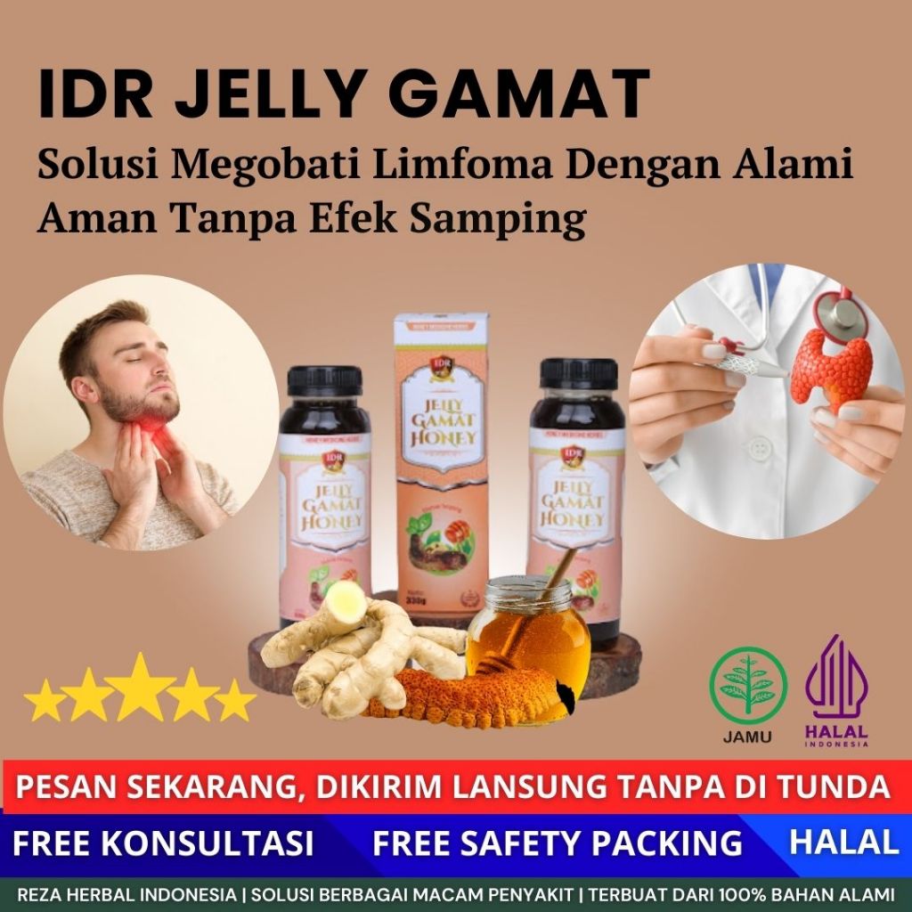 Obat Limfoma - IDR Jelly Gamat - Testimoni Terbukti 100 %