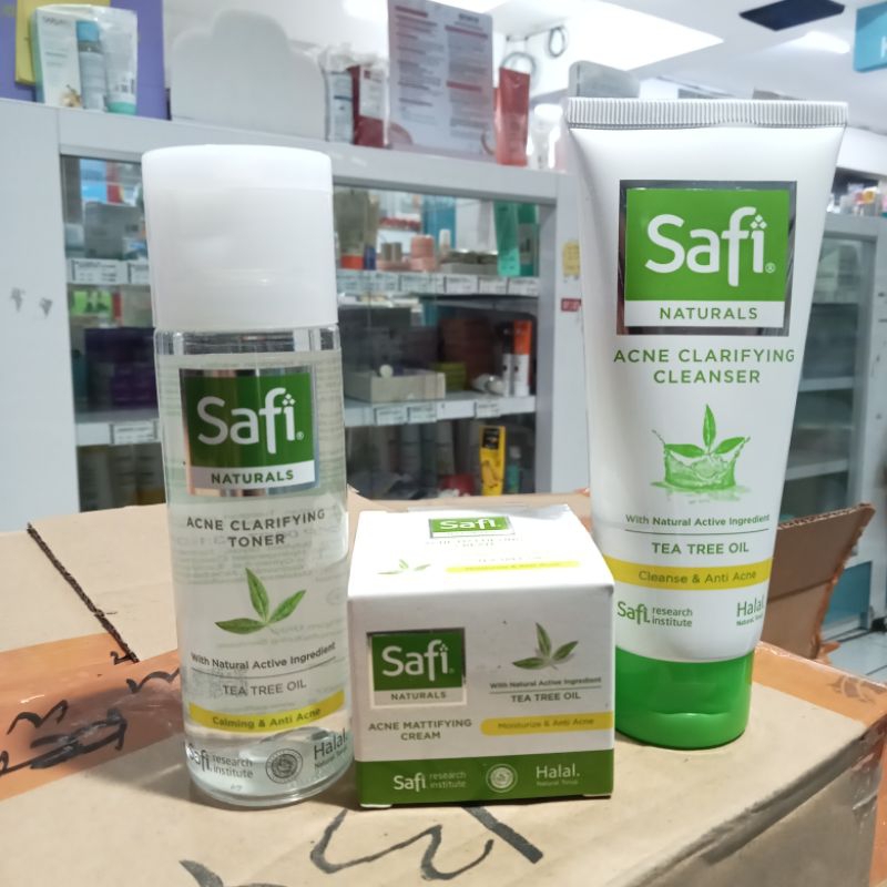 Safi NATURAL ACNE (Paket Kulit Berjerawat)